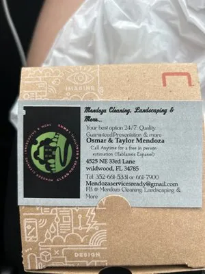 Mendoza Cleaning Landscaping & More Logo