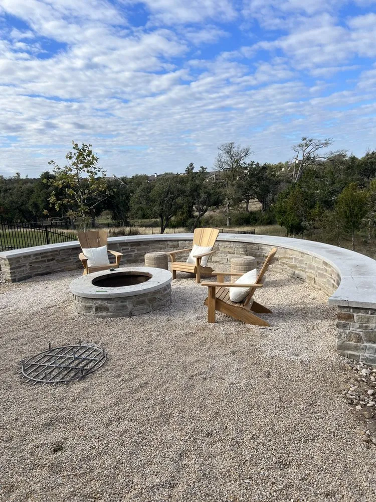 Expert residential landscaping with custom design in Austin, TX by Mendoza Construction & Design