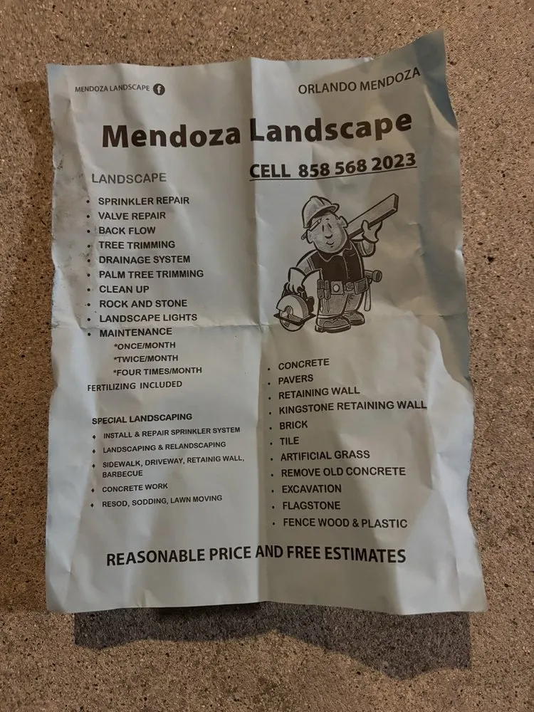 Trusted lawn care service experts serving San Diego, CA - Mendoza Landscape