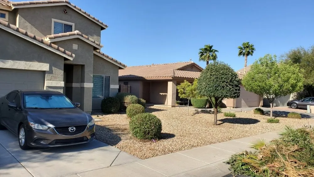 Expert lawn care service with custom design in Avondale, AZ by Mendoza Landscaping