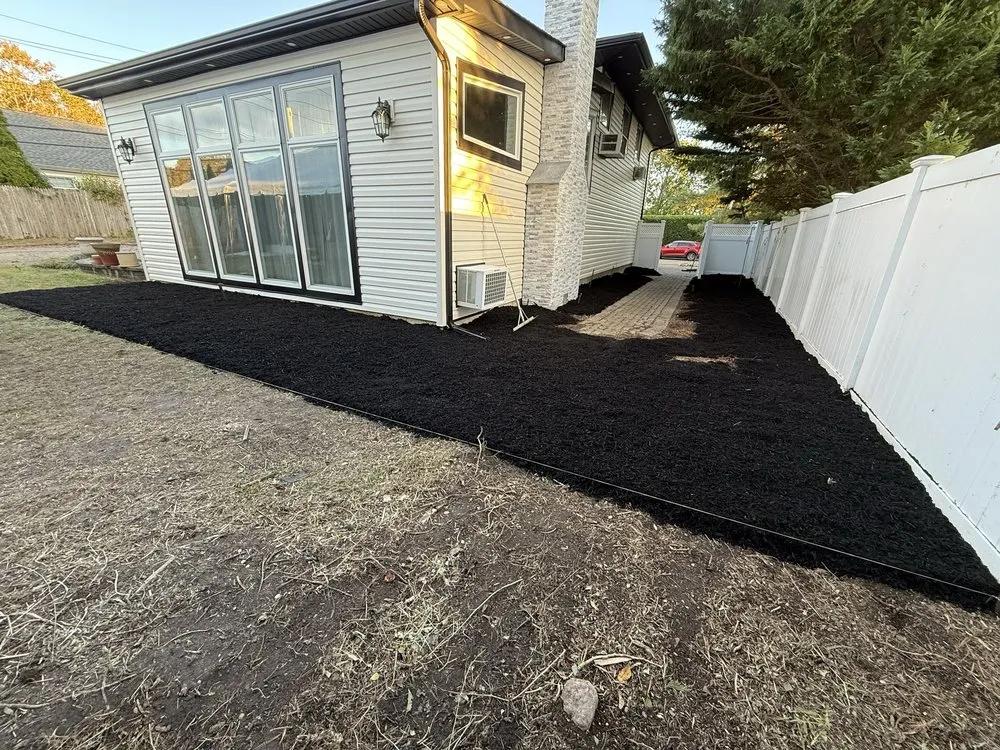 Local lawn mowing service with custom design across Deer Park, NY - Mendoza Landscaping