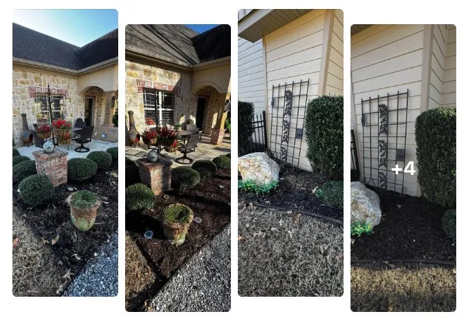 Local landscape installation in Sheridan, AR by Mendoza Lawn Care