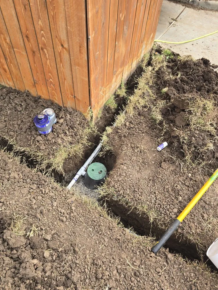 Custom outdoor landscaping in Pampa, TX by Mendoza Services