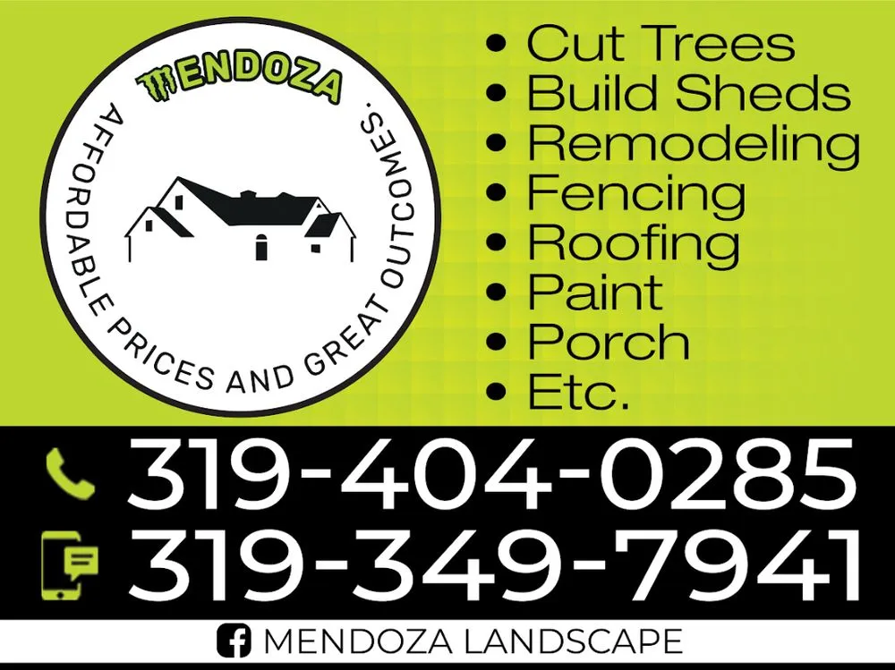 Professional lawn care service for year-round maintenance in Waterloo, IA by Mendoza