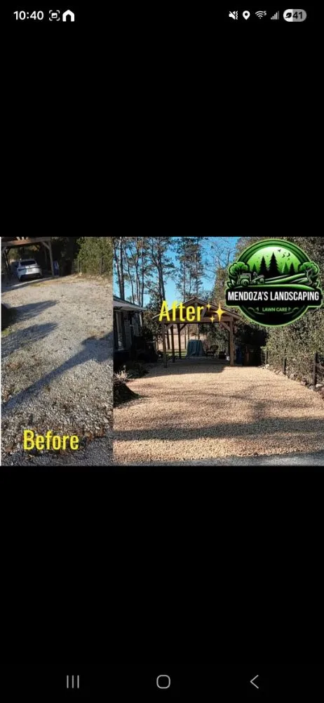 Local landscape installation in Greenwood, SC - Mendoza’s Landscape