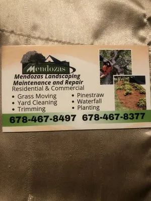 Mendozas Landscaping Maintenance And Repair Logo