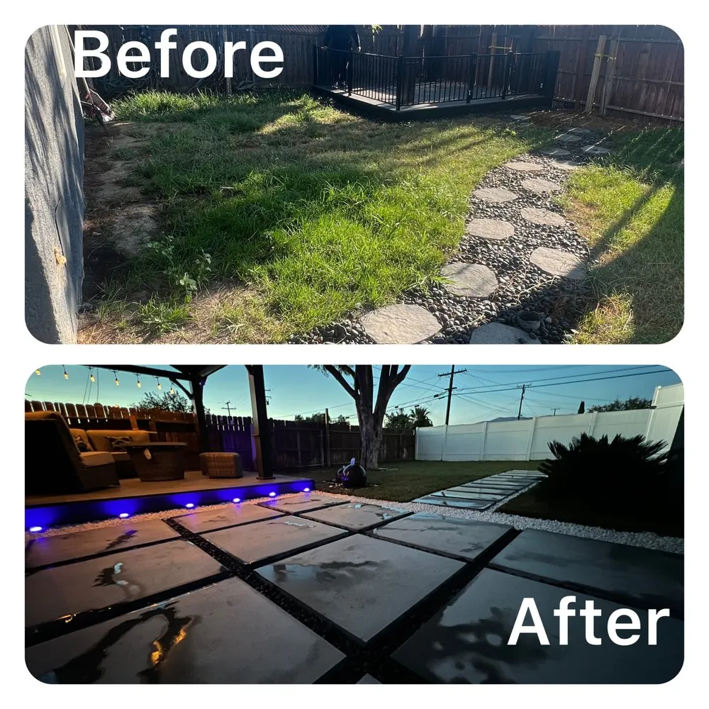 Custom garden landscaping for homes in Redlands, CA by Mendoza’s landscaping