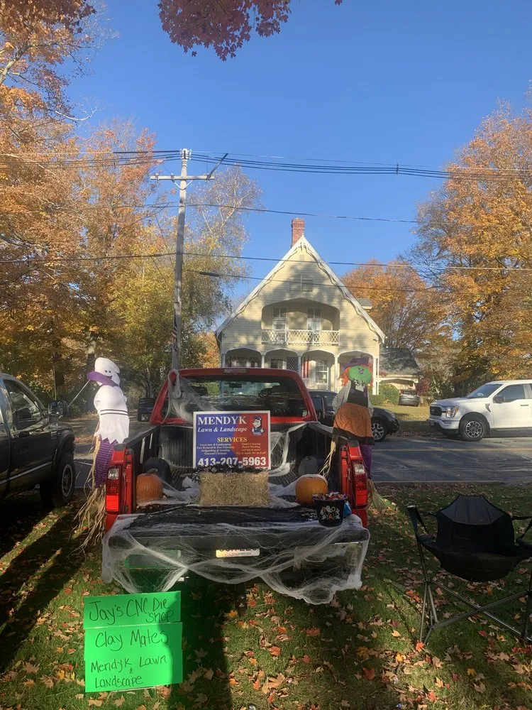 Professional landscape installation in Belchertown, MA by Mendyk Lawn And Landscape