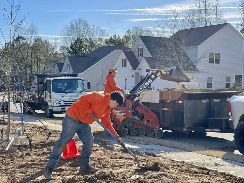 Top-rated lawn mowing service with custom design across Salisbury, NC - Menendez Lawn & Landscape