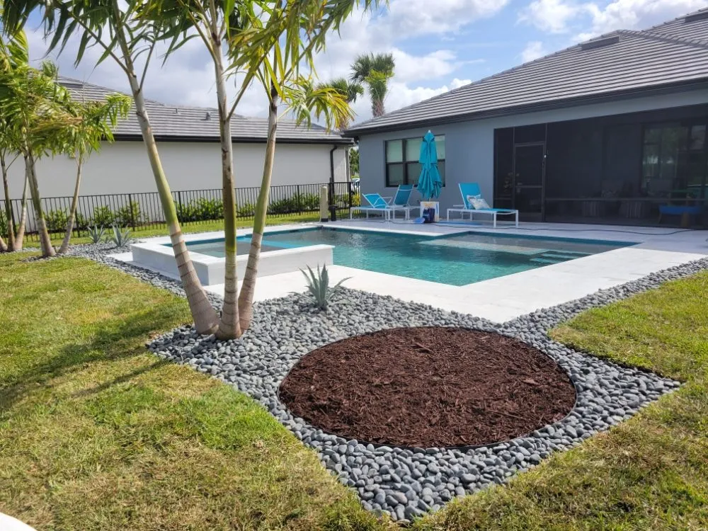 Professional residential landscaping in Homestead, FL - Menjivar Landscape Tiki Hut