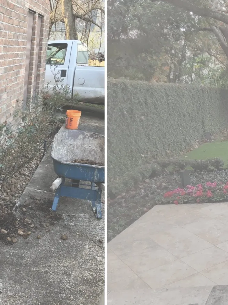 Expert lawn care service for residential properties in Houston, TX by Menjivar's Landscaping