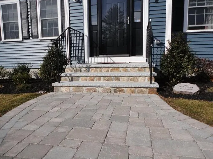Affordable garden landscaping for beautiful yards in Braintree, MA by Mento Landscaping & Paving