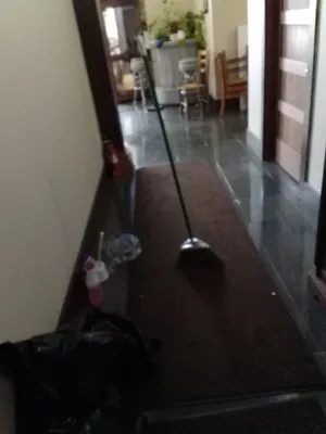 Mer-cleaned by the maid