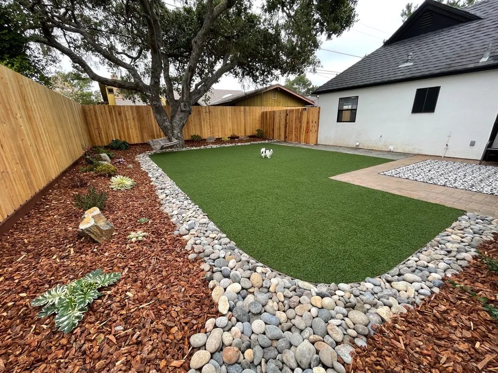 Top-rated landscape installation for residential properties in Cambria, CA by Mercado Gardening & Hauling