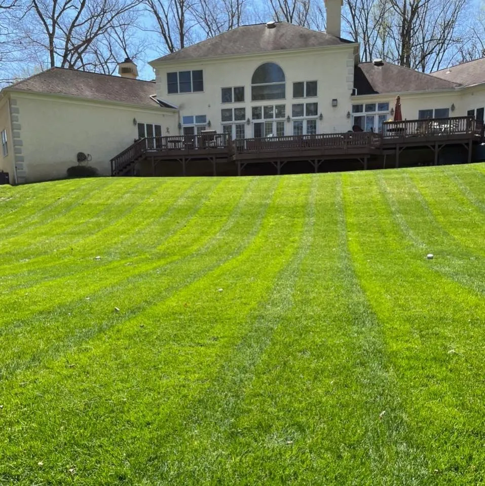 Top-rated outdoor landscaping for homes in West Chester, PA by Mercado Lawn And Landscaping