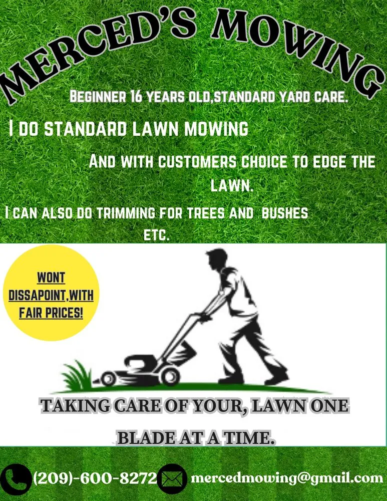 Trusted lawn care service in Merced, CA - Merced Mowing
