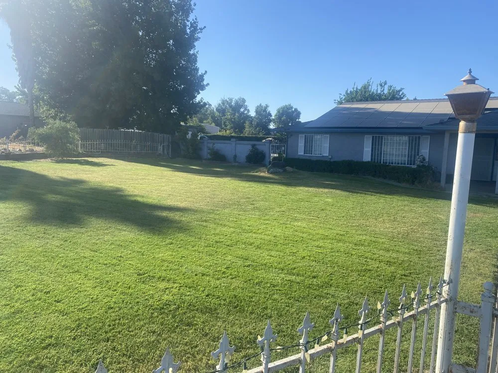 Local residential landscaping for residential properties in Merced, CA by Merced Mowing