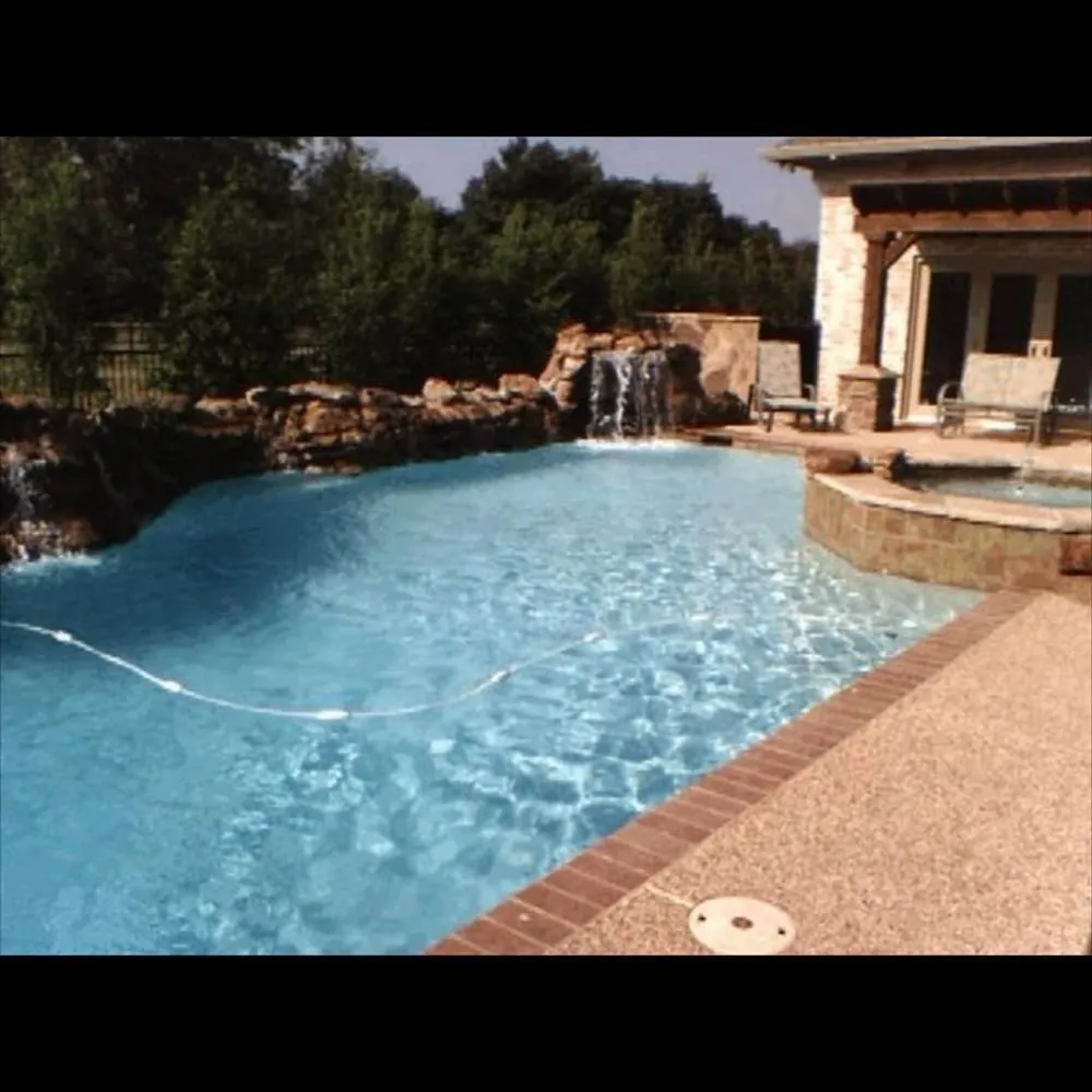 Professional landscape installation in Plano, TX by Mercedes Pools