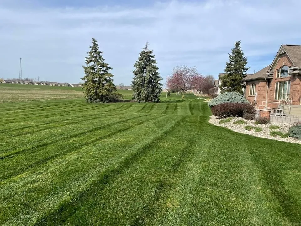 Custom outdoor landscaping for residential properties in Celina, OH by Mercer Landscape