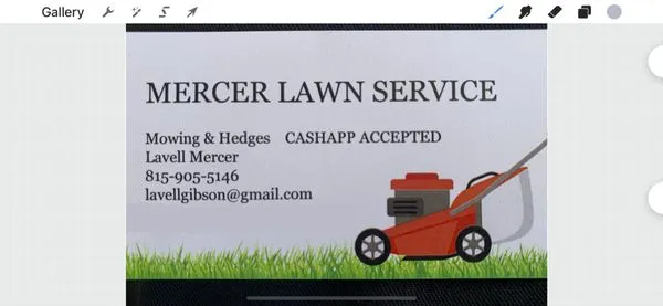 Mercer Lawn Service Logo