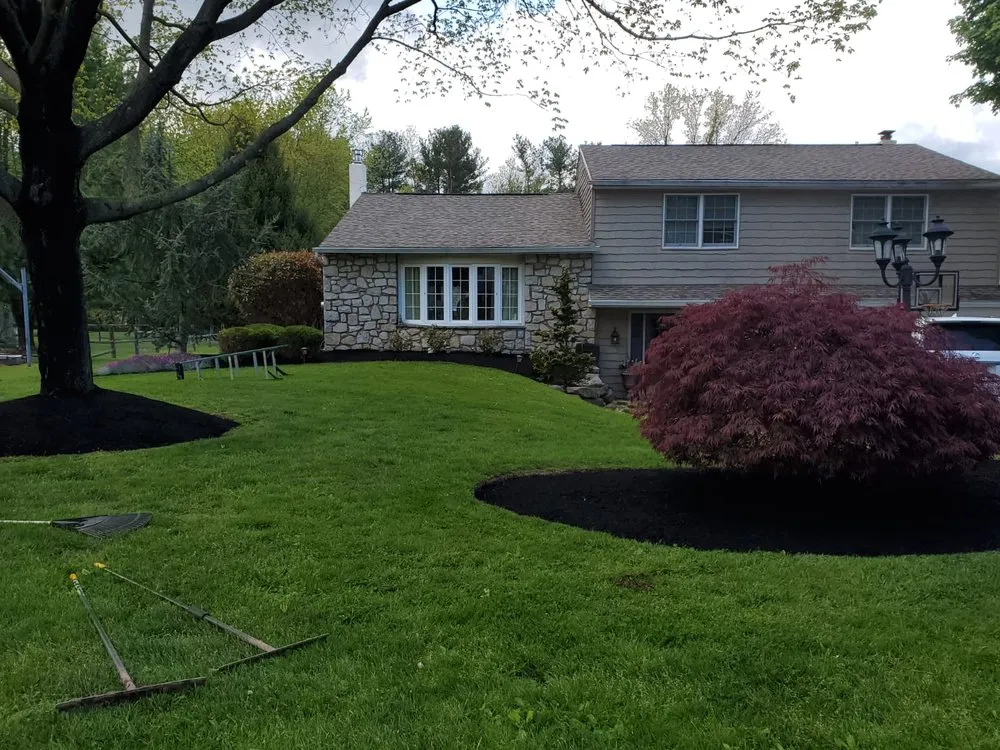 Custom residential landscaping for beautiful yards across Bensalem, PA - Merchan's Landscaping and Tree Service
