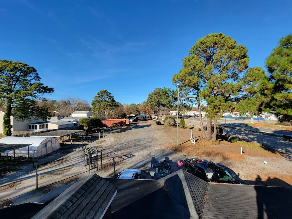 Local lawn mowing service with custom design in Hampton, VA by Mercury Mulch