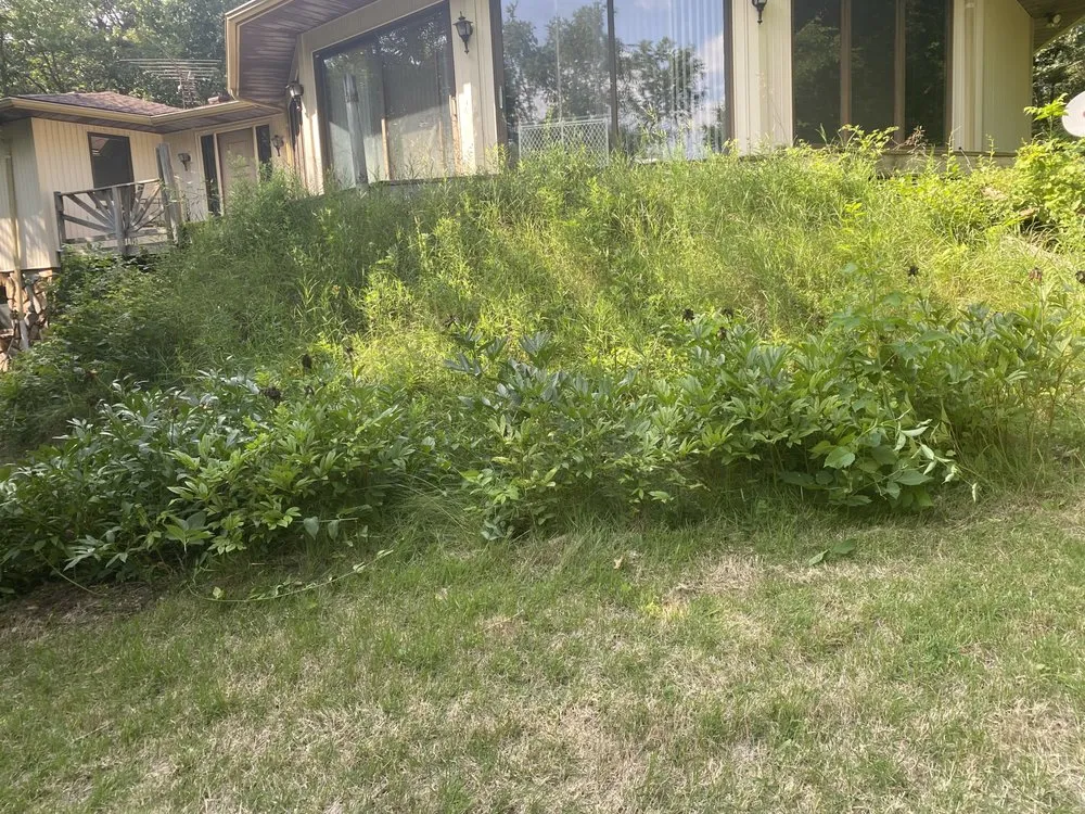 Custom landscape installation in Macomb, MI by Mercy’s Outdoor Home Improvement