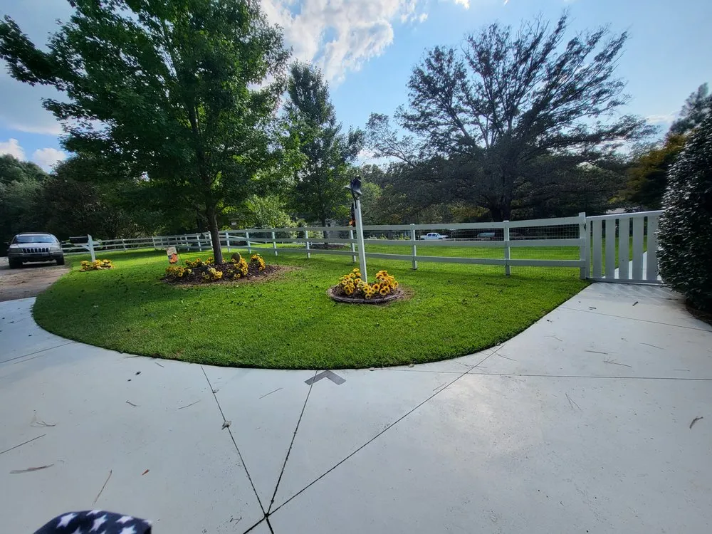 Custom landscape installation near you in Fair Play, SC by Meredith's Odds & Ends