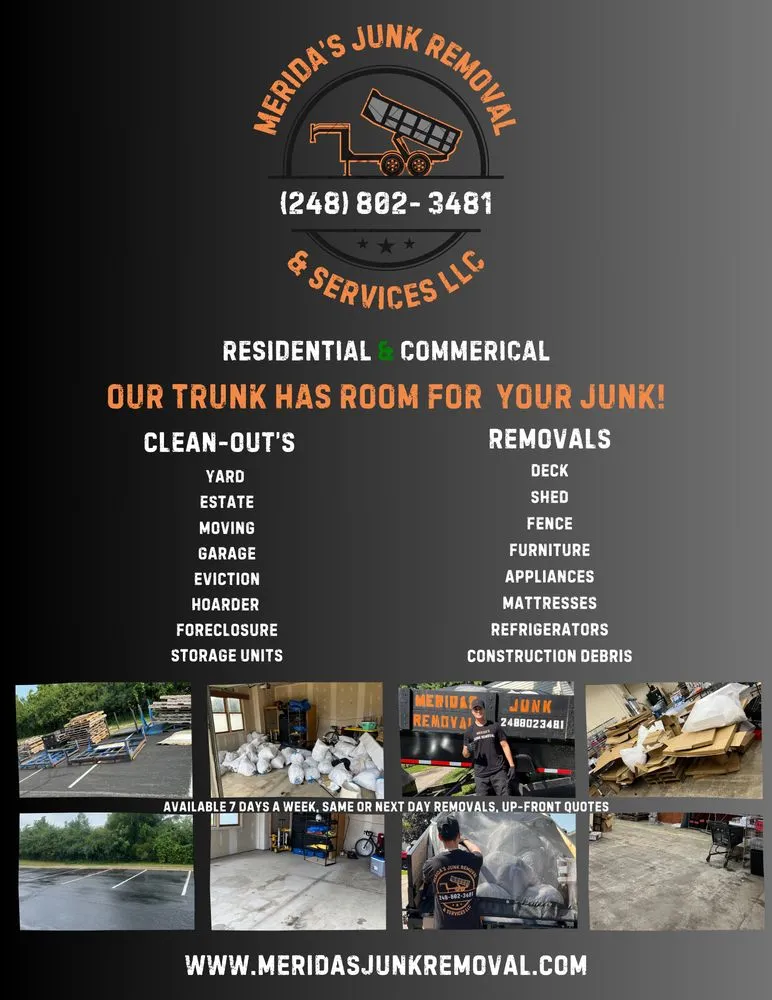 Affordable yard maintenance in Commerce Township, MI - Merida's Junk Removal & Services