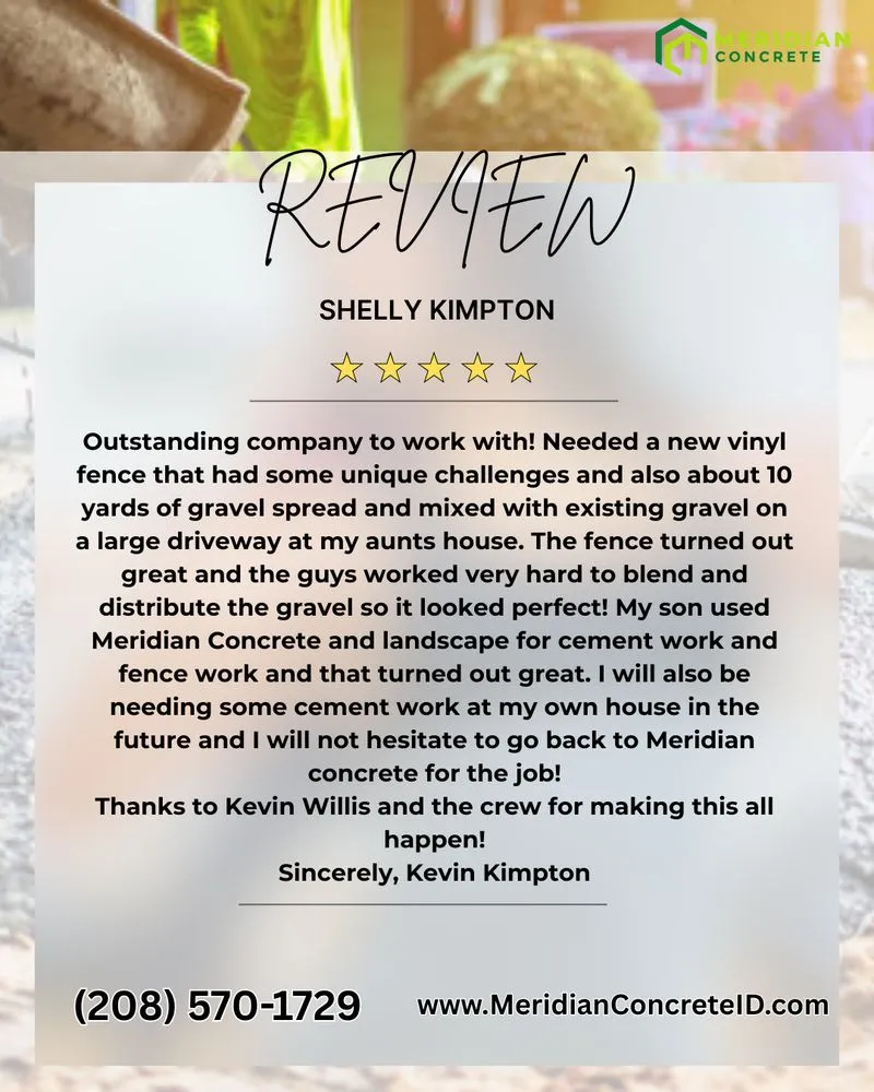 Local landscape design experts serving Meridian, ID - Meridian Concrete