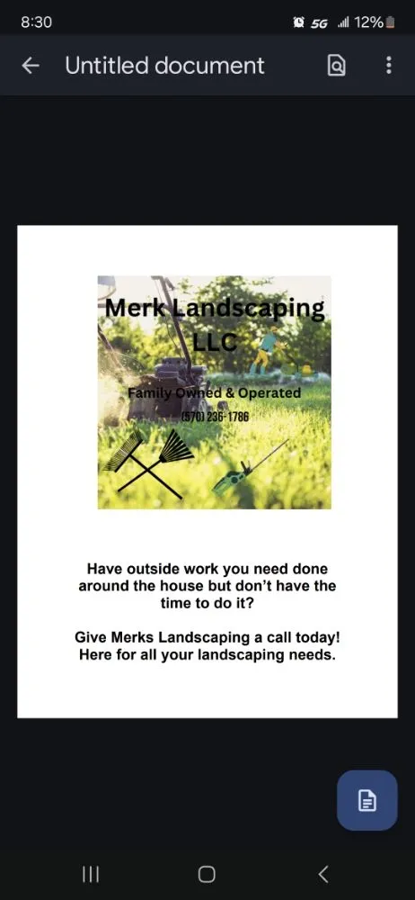 Expert landscape design in Brodheadsville, PA by Merk Landscaping