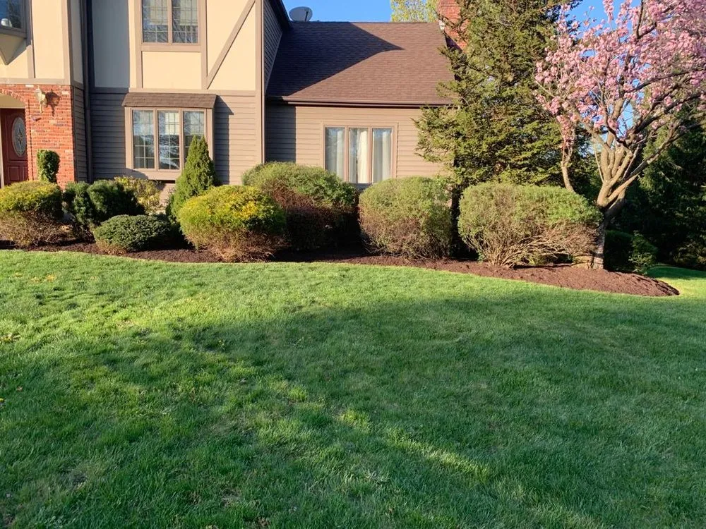 Local garden landscaping with custom design in New Brunswick, NJ by Merlin Landscaping