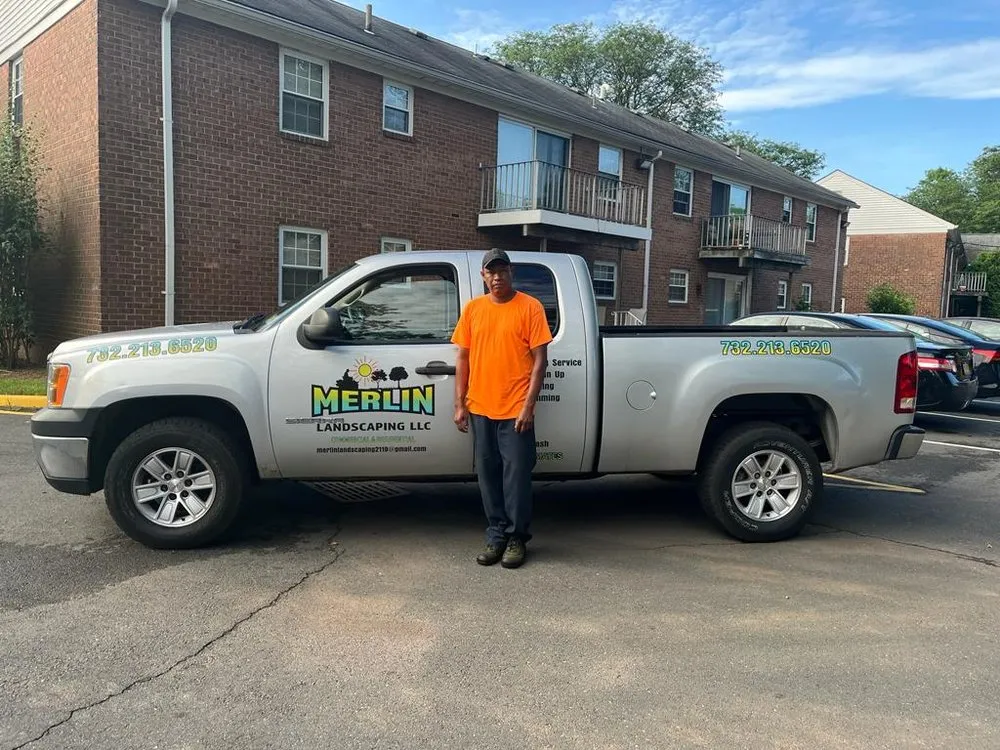 Professional landscape installation in New Brunswick, NJ by Merlin Landscaping