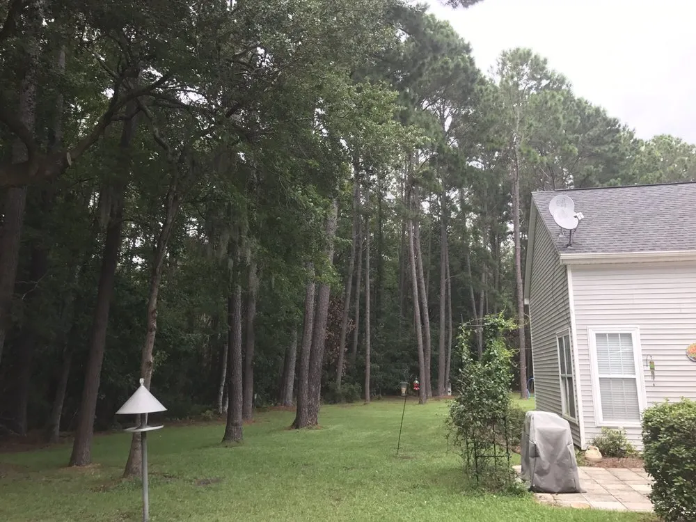 Custom garden landscaping in Bluffton, SC by Merrick Services