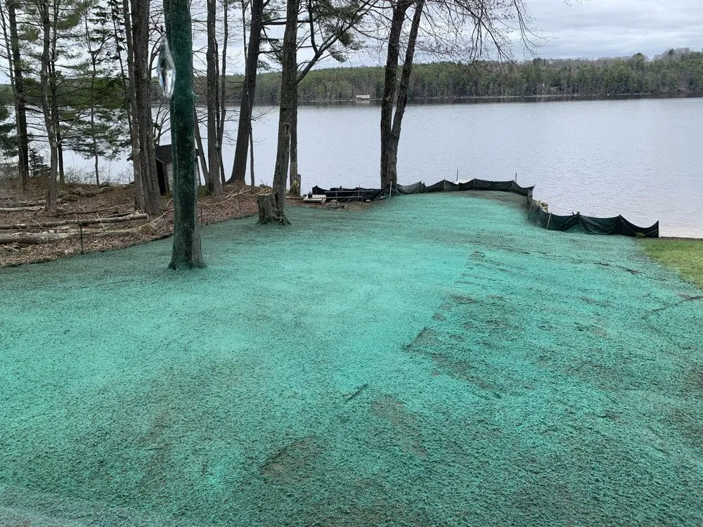 Custom lawn mowing service in Waterford, ME by Merrill Hydroseeding