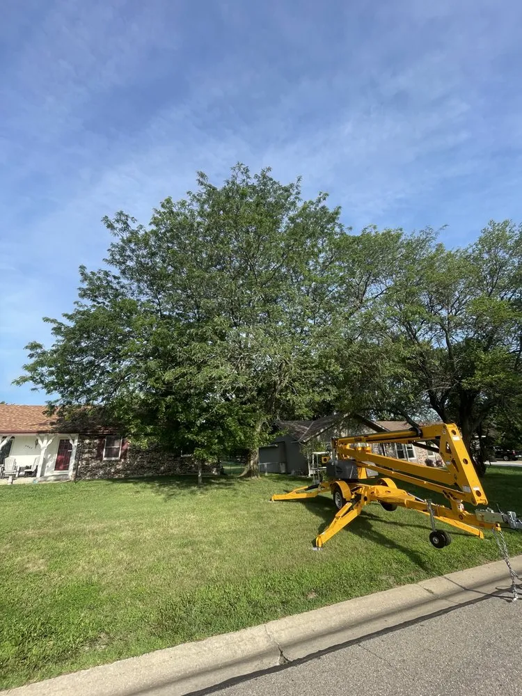 Professional residential landscaping with custom design in Topeka, KS by Merten Home & Lawn Care