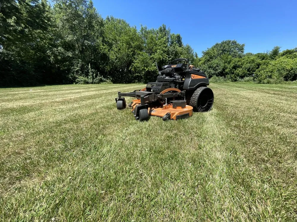 Custom yard cleanup service for year-round maintenance in Topeka, KS by Merten Home & Lawn Care