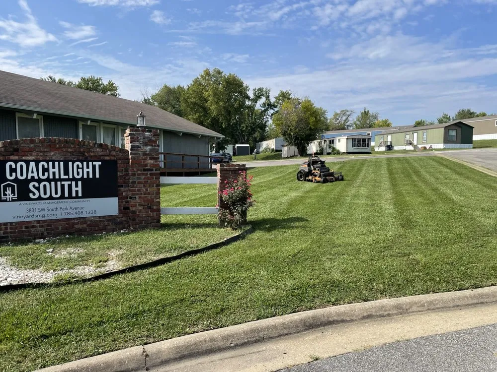 Local lawn mowing service for outdoor upgrades across Topeka, KS - Merten Home & Lawn Care