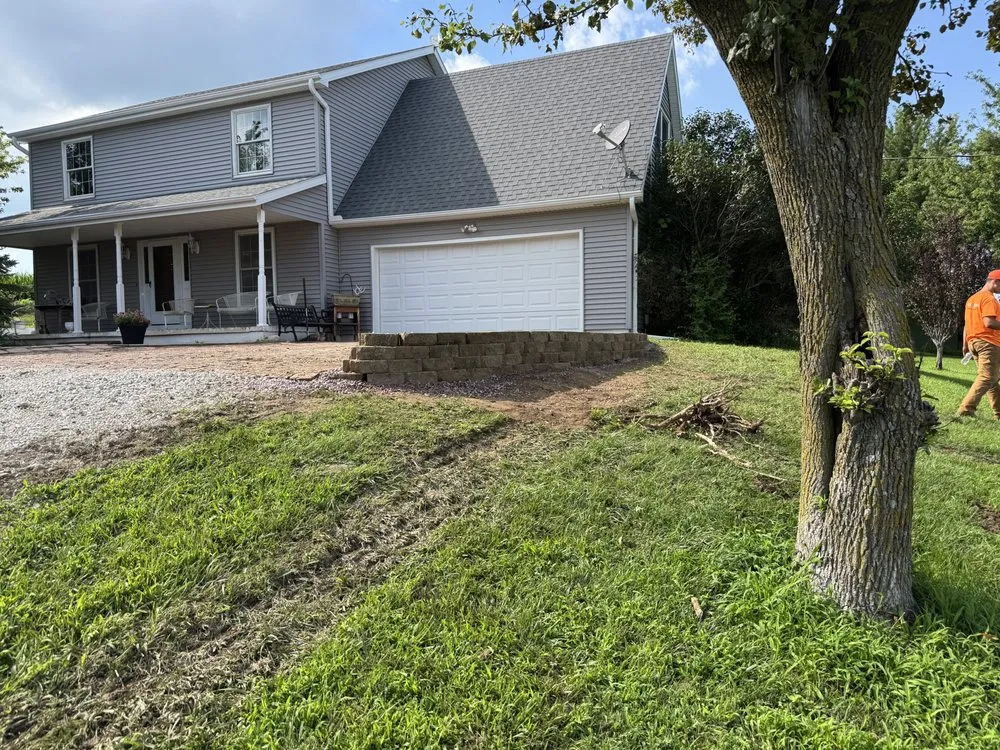 Local landscape installation for beautiful yards across Woodbine, IA - Mes Lawns
