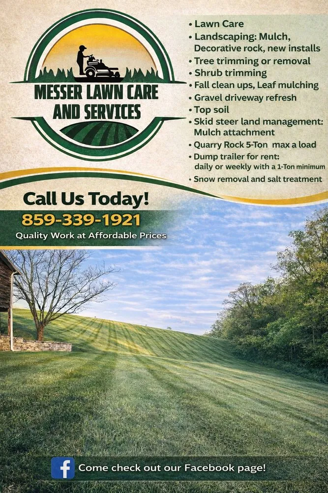 Local landscape design in Lancaster, KY - Messer Lawn Care and Services