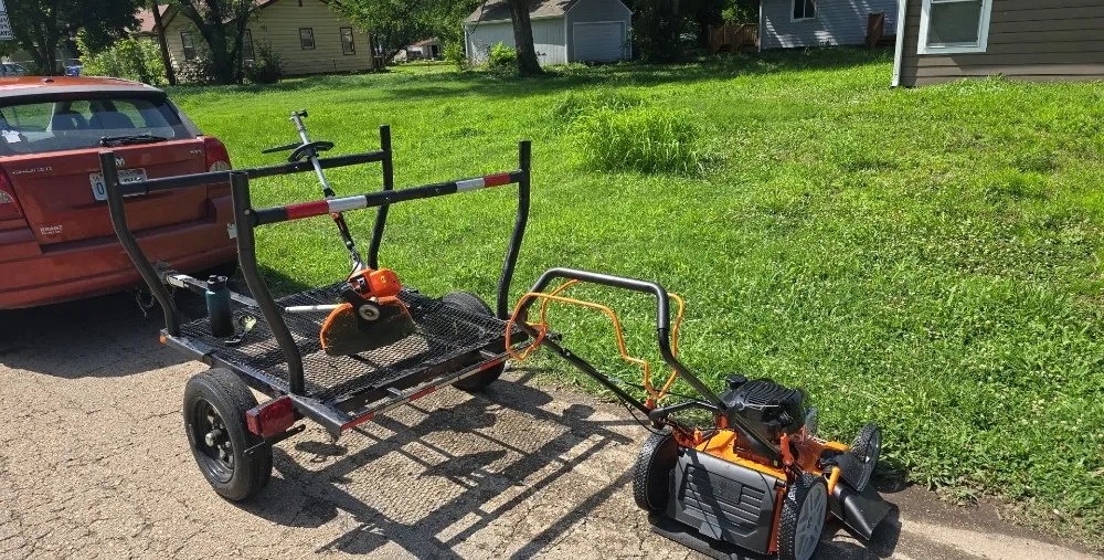 Local landscaping services for homes in Topeka, KS by Messi Mowers