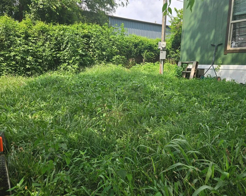 Custom yard maintenance for homes in Topeka, KS by Messi Mowers