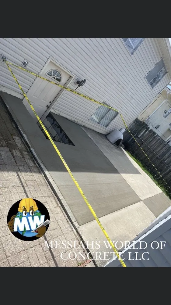 Professional outdoor landscaping for homes across Columbus, OH - Messiahs World Of Concrete