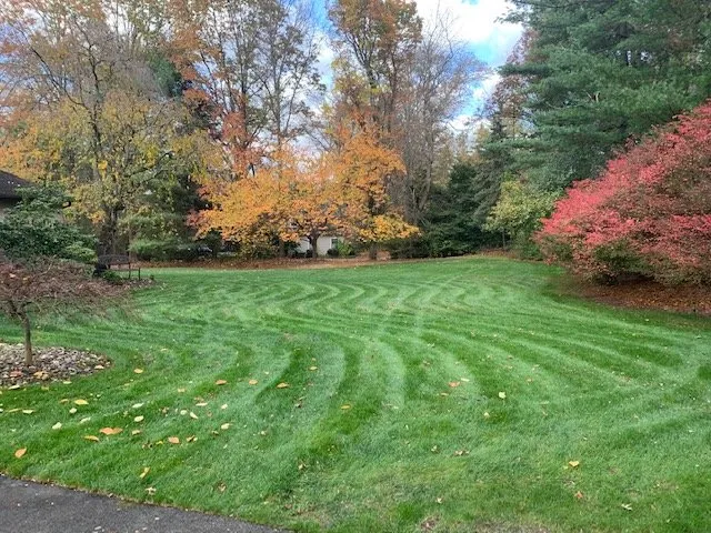 Custom lawn care service for year-round maintenance in Ambler, PA by Messina Lawn Care