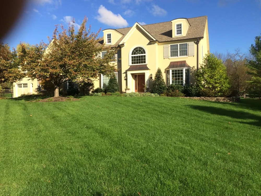 Professional outdoor landscaping in Ambler, PA by Messina Lawn Care