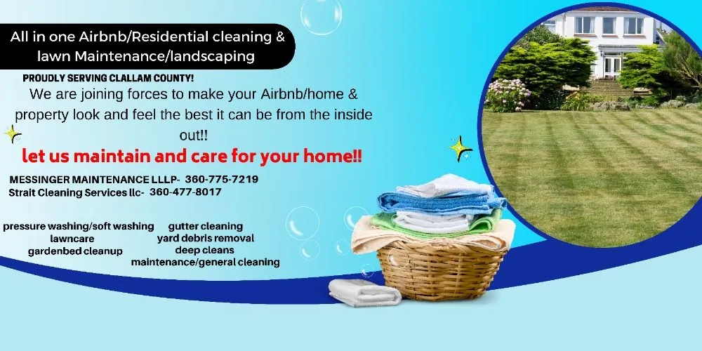 Custom landscaping services in Port Angeles, WA by Messinger Maintenance