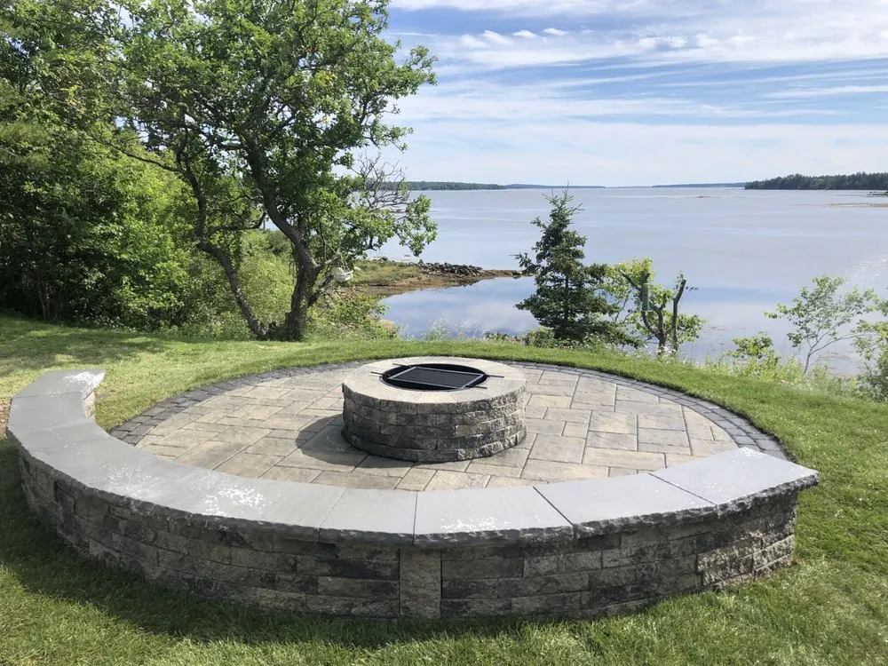 Reliable lawn mowing service for outdoor upgrades across Bucksport, ME - Messinger’s Hardscape Landscaping and Design