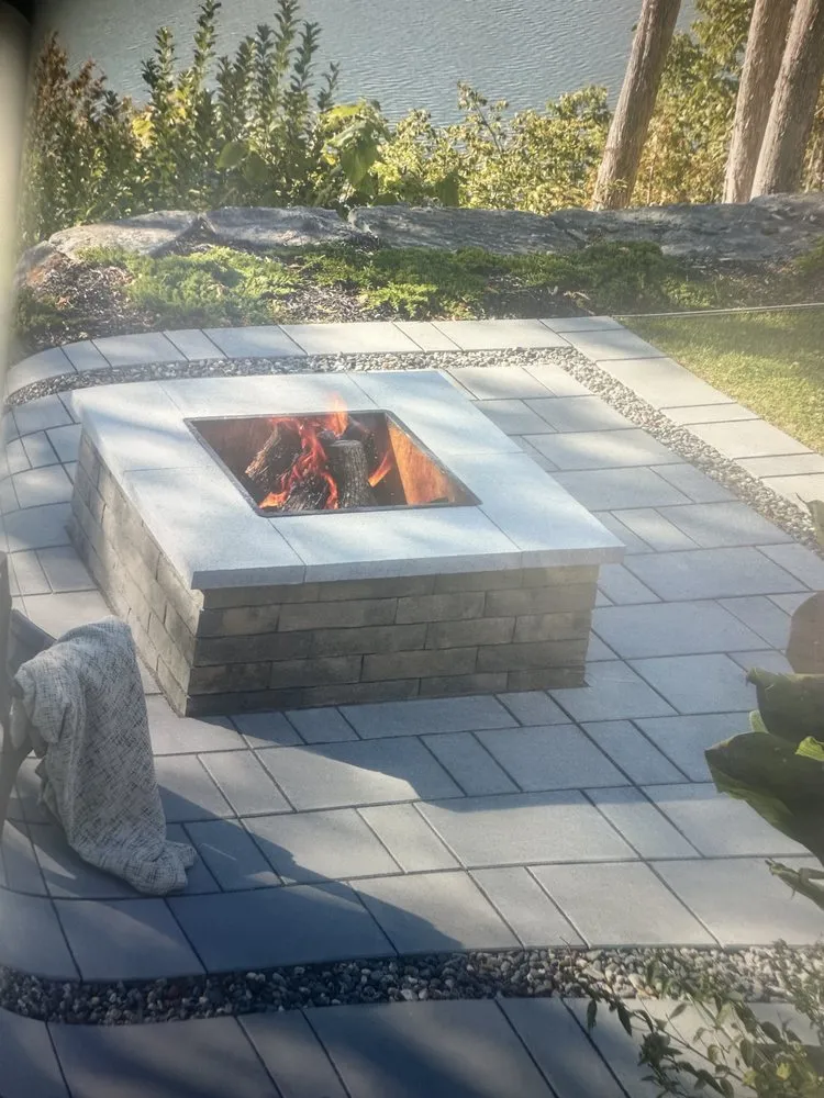 Professional yard cleanup service in Bucksport, ME by Messinger’s Hardscape Landscaping and Design