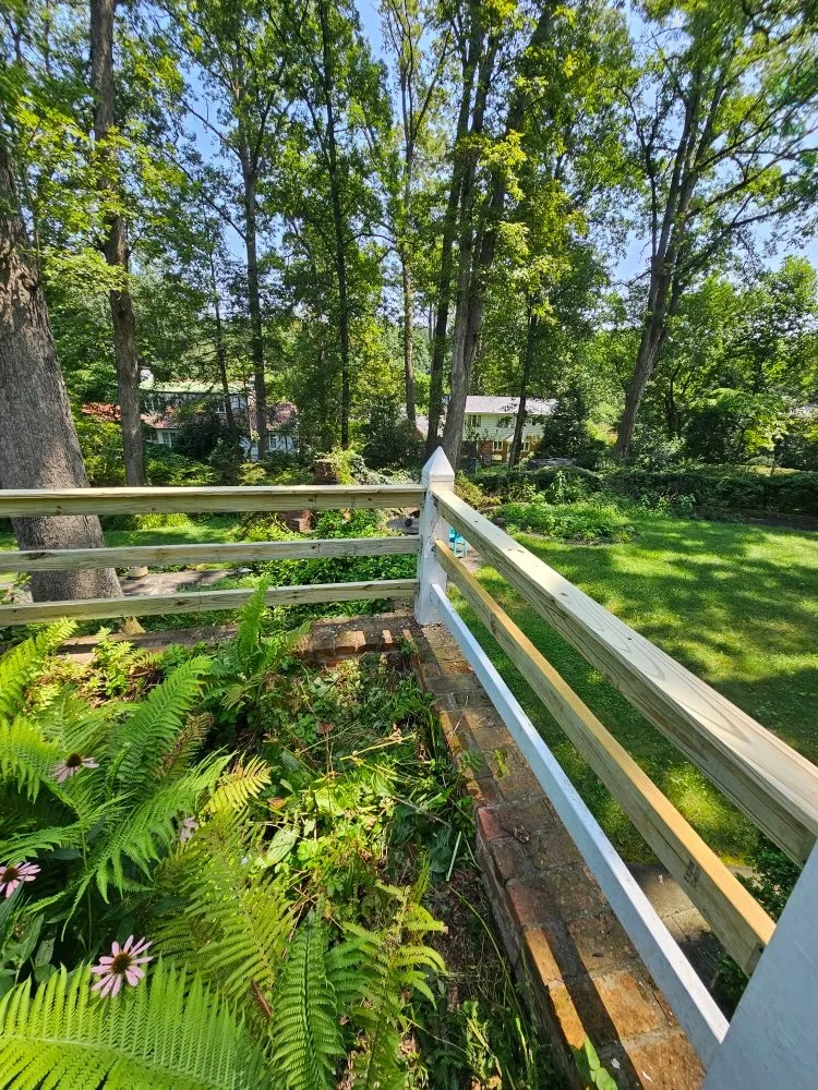 Custom residential landscaping in Silver Spring, MD by Metallurgy Company Landscaping