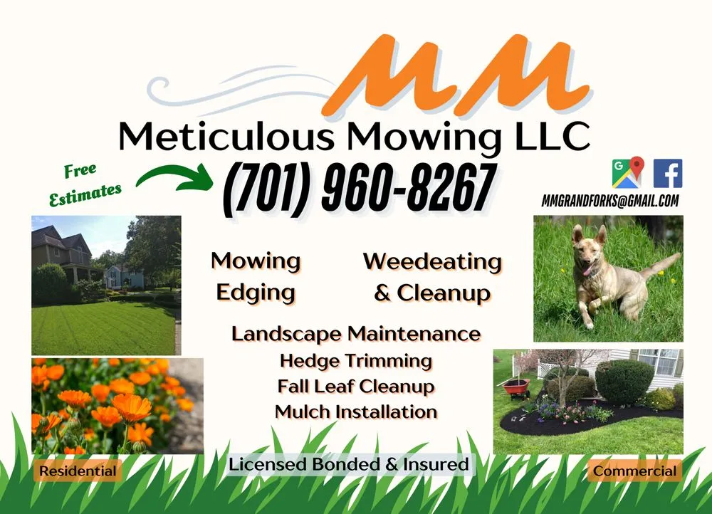 Local lawn care service for homes across Grand Forks, ND - Meticulous Mowing